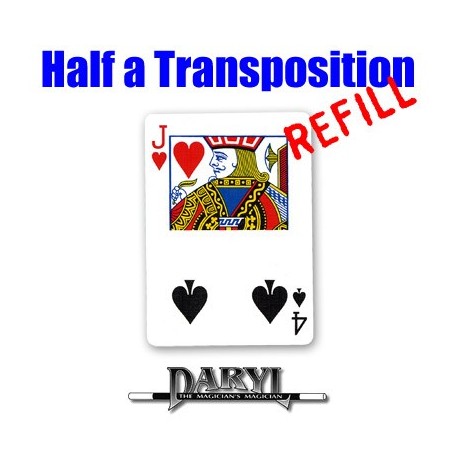 Refill Half a transposition by Daryl.