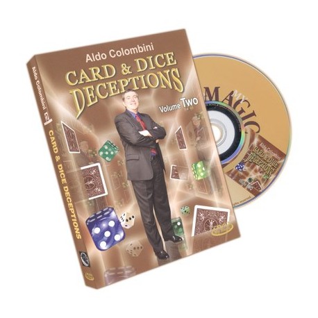 Card & Dice Deceptions Volume Two by Aldo Colombini - DVD