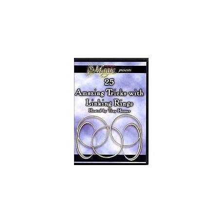 DVD - 25 Amazing magic tricks with linking rings