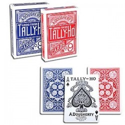 Tally Ho - Fan back Dorso rosso o blu