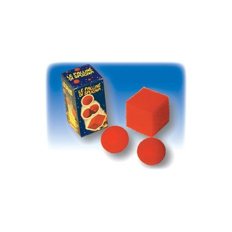 Palline di spugna in cubo