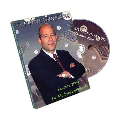 Creative Coin Magic - 2004 Lecture by Dr. Michael Rubinstein - DVD