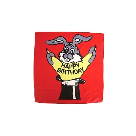 FOULARD HAPPY BIRTHDAY - CM 90 X 90