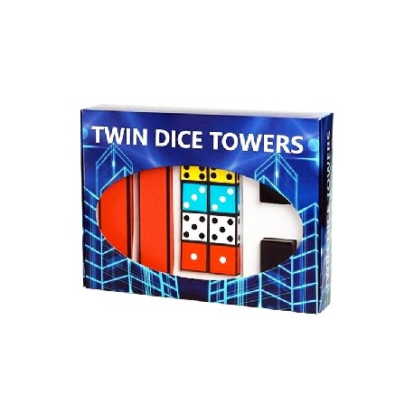 Twin Dice Towers by Joker Magic