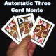 Automatic Three Card Monte (Poker Size,8.8x6.4cm)