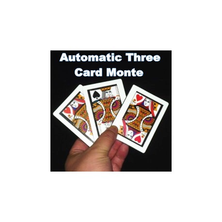 Automatic Three Card Monte (Poker Size,8.8x6.4cm)