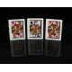 Automatic Three Card Monte (Poker Size,8.8x6.4cm)