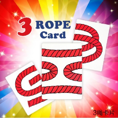 3 Rope Card Trick (JUMBO)