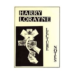HARRY LORAYNE: Lecture Notes Paperback – 1980