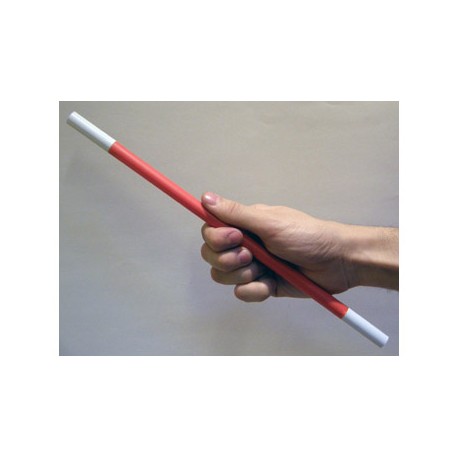 Magic Wand Red Body (White Tips) by Bazar De Magia 