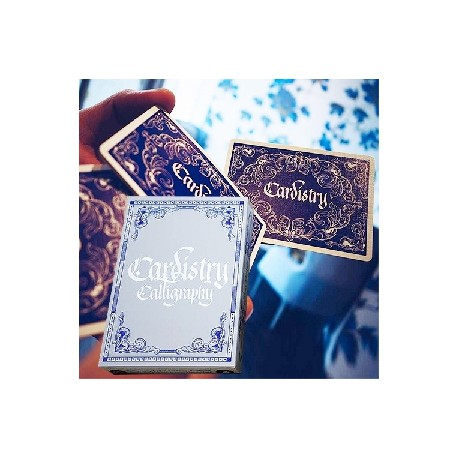 Cardistry Calligraphy - Blue